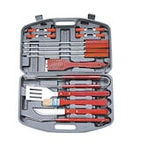 thumbnail of Valigetta Attrezzi per Barbecue con 18 accessori in Plastica cm 43x29x8 - LEROI