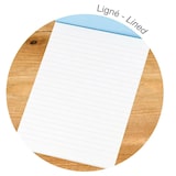 thumbnail of Clairefontaine 10x Block Triomphe A5 90g liniert- Weiß 6124C