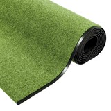 thumbnail of vidaXL Deurmat Anders Groen en Zwart 120 x 350 cm Polyamide en PVC