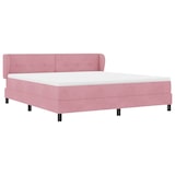 thumbnail of vidaXL Boxspringbett mit Kopfteil Rosa 180 x 200 cm Samt