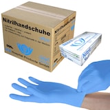 thumbnail of SFM ® SOFTLIGHTS : XXL Nitrilhandschuhe puderfrei F-tex blau (900)