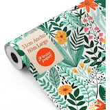 thumbnail of Rollo de Papel Regalo Flores Primaveral 31cm x 80m Bobina Grande Resistente - Regalos Eventos Decoración Tiendas Comercios - FP Fiesta Paper