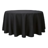 thumbnail of Mantel de Tela para Mesa Redondo color Negro 210 cm.