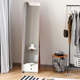 thumbnail of HOMCOM Espejo de Pie Cuerpo Entero Espejo de Pared con Marco Madera Dormitorio