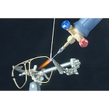 thumbnail of Chalumeau Bi-Gaz Oxygène Propane Pro 3300°C : Kit Complet Soudage & Brasage, Coupe Acier 5 mm, Détendeurs, Manomètres KEMPER