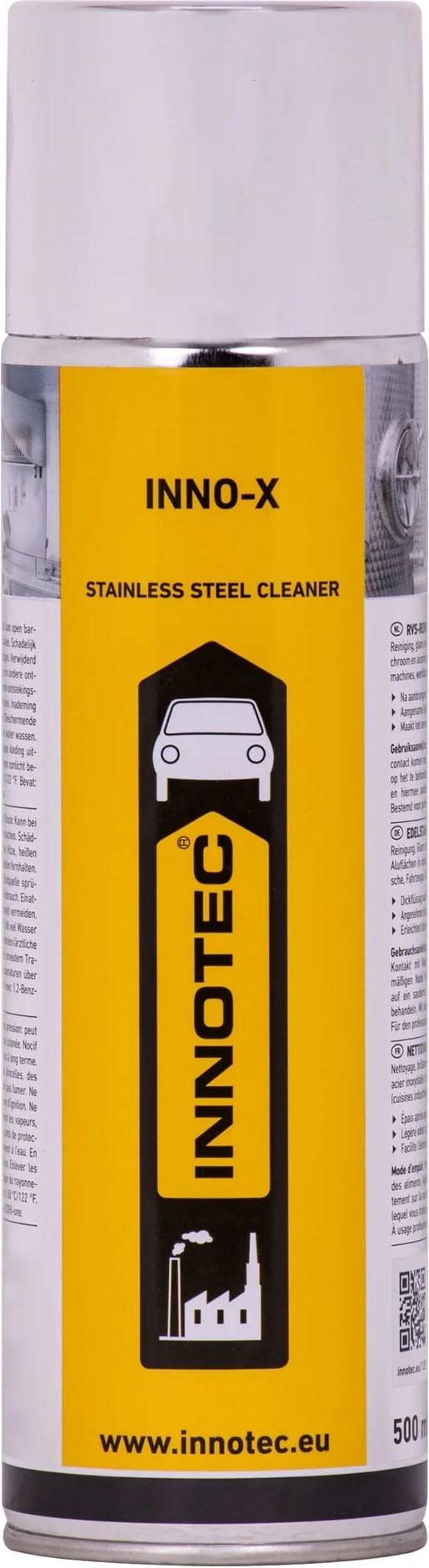 INNOTEC Inno-X Edelstahl/Chrom/Alupflege 500 ml