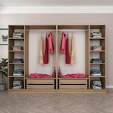 thumbnail of Armario Kale-7541 dore 270x190x52 cm