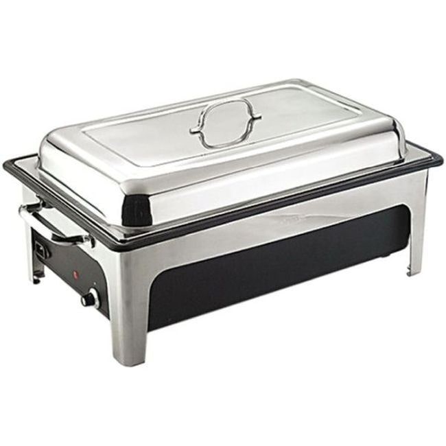 Elektrische chafing dish, kunststof bak, inclusief één GN 1/1 bak (100 mm)