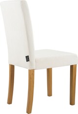 thumbnail of CHEFGASTRO Esszimmerstuhl SANTIAGO Cord antik hell HxBxT 91x41x47cm Cord Creme Küchenstuhl