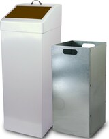 thumbnail of Wertstoffsammler 87 ltr., HxBxT: 90x34x38cm, braun, inkl. Innenbehälter 87 ltr. (Abfalleimer, Abfallbehälter, Mülleimer)