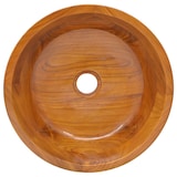 thumbnail of vidaXL Waschbecken Massivholz Teak Φ40x10 cm
