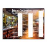 thumbnail of Tarif des consommations BAR - 60x44cm  - Etiq-Etal