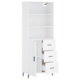 thumbnail of Helloshop26 - Buffet Sideboard Kommode Schrank Aufbewahrungseinheit Organizer Küche Wohnzimmer Lounge hoch 69,5 x 34 x 180 cm 02_0032739