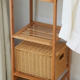 thumbnail of HOMCOM Suporte para Cabides de Bambu com Prateleira de Armazenamento de 6 Níveis e Vara Supensa 90x30x145 cm Madeira
