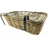 thumbnail of Balkonmand - Schuttingmand - Antiek Grijs - 42 x 22 x 15 cm - 2 stuks