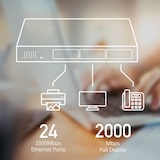 thumbnail of CUDY GS1024 24-Port Gigabit Metall Switch