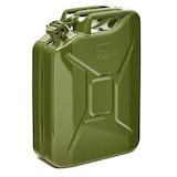 thumbnail of BW® Kraftstoffkanister Metall Benzinkanister 5x 20 Liter mit Ausgießer - Olivgrün - RAL 6003 - TÜV-geprüft und UN-Zulassung - Made in Europe