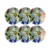 thumbnail of Novastyl - Lot 6 assiettes plates floralux 26cm en porcelaine