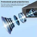 thumbnail of Mini Vidéoprojecteur HD Android 9.0 WiFi LED Résolution 4096x2160 Projection 180 Pouces YONIS