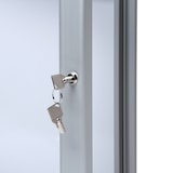 thumbnail of Showdown Speisekarten Schaukasten LED Outdoor - 4x DIN A4 - Aluminium / Stahl - Silber