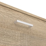 thumbnail of WellHome - Commode de Chambre avec 3 Tiroirs en coloris Chêne 75 x 36 x 70 cm - Duero Oak