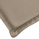thumbnail of vidaXL Ligbedkussen 186x58x4 cm oxford stof taupe