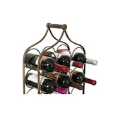 thumbnail of Biscottini Portabottiglie per vino - Cantinetta porta bottiglie vino metallo - Espositore vino 24 bottiglie - Portabottiglie ferro battuto 106x36 cm