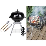 thumbnail of Lone Star Barbecue - Houtskool BBQ - Kogel Barbeque - Geïsoleerde Handvaten - Ontluchtingssysteem - Verwijderbare As Opvangbak