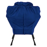 thumbnail of ML-Design Relaxsessel Dunkelblau – Loungesessel mit Armlehnen, Kopfkissen & Seitentasche, Stahlrahmen, ergonomisch, gepolsterter Fernsehsessel