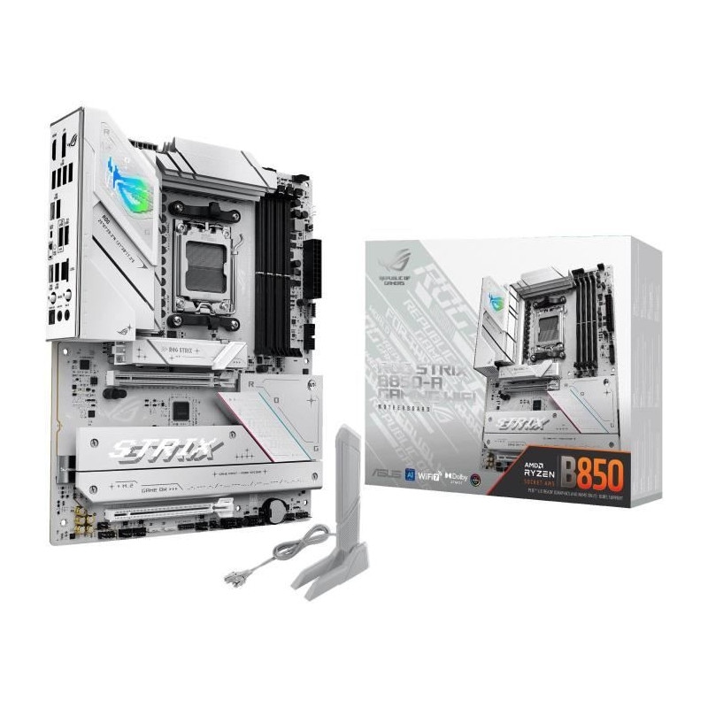 Carte Mere - Asus - Rog Strix B850-a Gaming Wifi - Amd B850 - Emplacement Am5 Atx