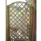 thumbnail of Pannello in legno di pino impregnato traliccio ad arco per recinzioni e decorazioni piante rampicanti LASA - 90x180 cm