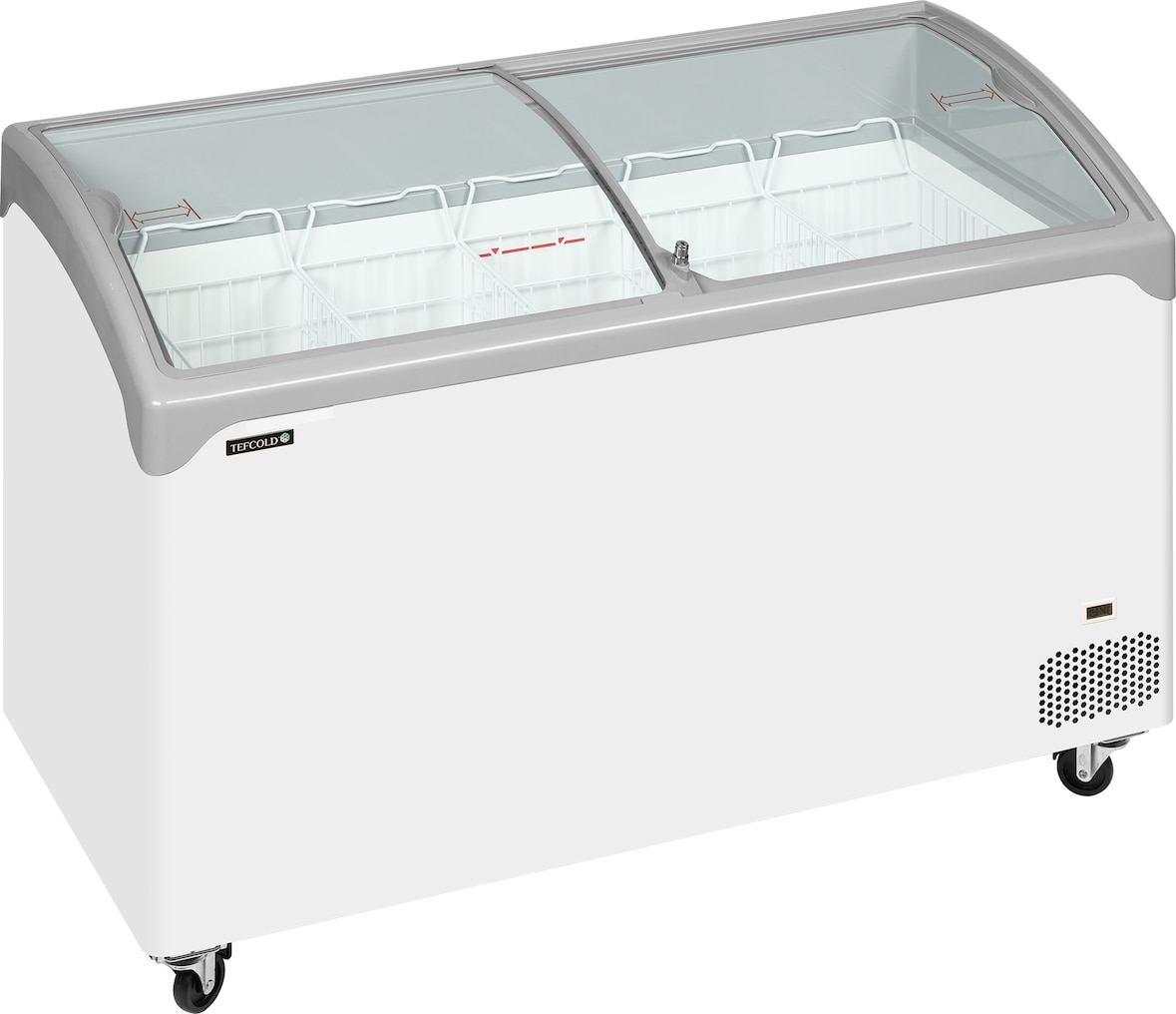 TEFCOLD Eiscrem-Gefriertruhen NIC401SCEB 388l Weiß