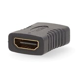 thumbnail of Nedis HDMI -Adapter - HDMI Ausgang - HDMI Ausgang - Vergoldet - Gerade - PVC - Anthrazit - 1 Stück - Box