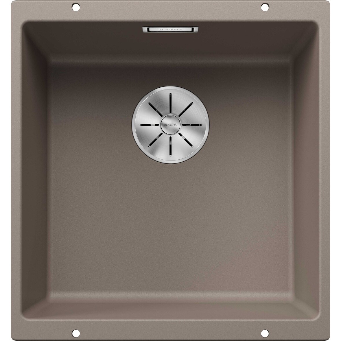 BLANCO SUBLINE 400-U Einbauspüle SILGRANIT tartufo ab 50 cm