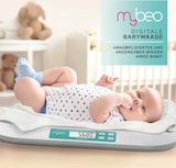 thumbnail of MyBeo Digitale Babywaage mit Display 50 g bis 20 kg / 3 Zoll Display /  Einheit kg & lb
