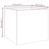 thumbnail of vidaXL Plantenbakken 2 st 49x47x46 cm cortenstaal