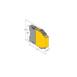 thumbnail of Turck Trennschaltverstärker IM1-22EX-T 7541232