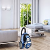 thumbnail of Fakir Apollo BL 150 - Beutelloser Staubsauger, Kompakter Staubsauger, leiser Staubsauger, Filter, Kombidüse 800 W, Blau/Silber