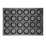 thumbnail of Plaque aluminium antiadhésive de 24 moules à muffins Vogue