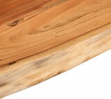 thumbnail of vidaXL Tischplatte 160x40x2,5cm Rechteckig Massivholz Akazie Baumkante