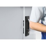 thumbnail of C+P Werkstattschrank mit 3 Schubladen | HxBxT 195x120x60cm | Lichtgrau/Rubinrot von PROREGAL