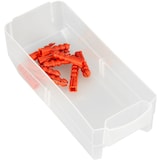 thumbnail of tectake Lot de 2 casiers à vis 41 tiroirs - noir/blanc - 403515