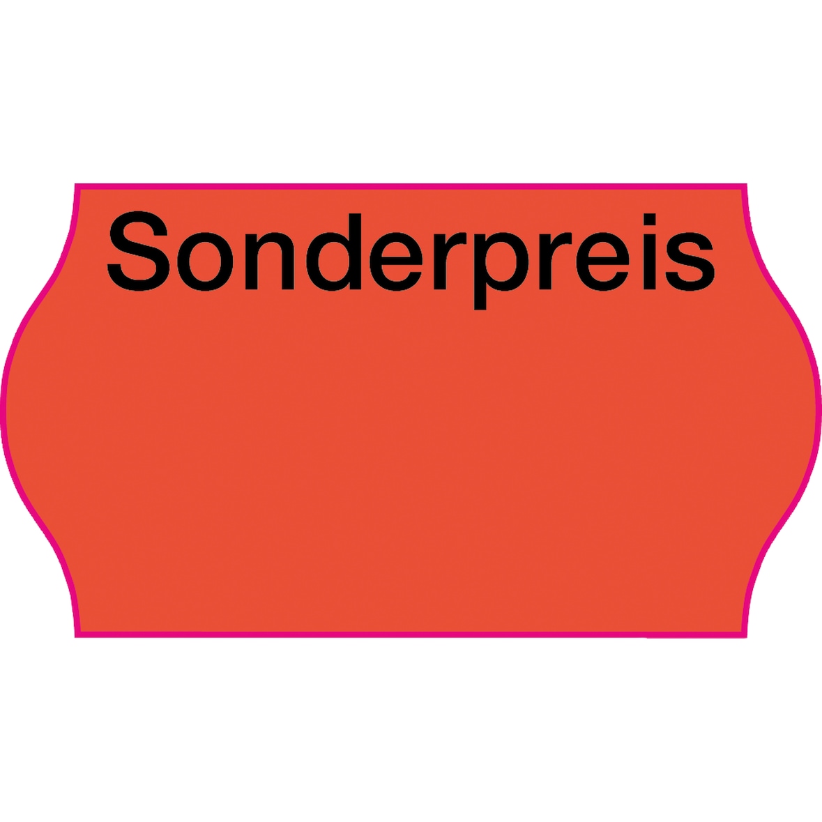 CreenLine Etikett ACL36101120M-01 Sonderpr. 26x12mm G2 rot 18x1.500 Stück