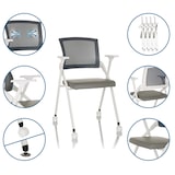 thumbnail of Cadeira dobrável PRIORITY II W PU cinzento hjh OFFICE