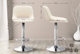 thumbnail of Barhocker Camden Kunstleder creme/Metall in Chromoptik