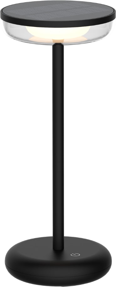 ENOVALITE LED Tischleuchte ELEDSO700115 2 W 2700 K warmweiß schwarz IP44