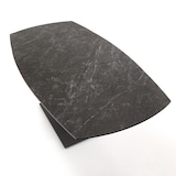 thumbnail of Oreste Luchetta tavolo allungabile MOORE MARBLE A piano in ceramica finitura Marmo Nero opaco H.77 x P.90 x L.120 cm