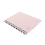 thumbnail of Caderno A4+ capa extra rígida 120H 80G quadriculado 5x5 microperfurado 5 faixas cor Navigator Rosa