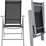 thumbnail of tectake Salon de jardin aluminium 8 places - argent - 402165
