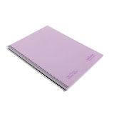 thumbnail of Caderno A4+ capa extra rígida 80H 80G pautado microperfurado 1 faixa colorida Navigator Lavanda